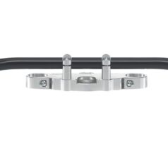 HANDLEBAR DRAGBAR MEDIUM STEEL Ø 25.4 BLACK, CABLE INDENT