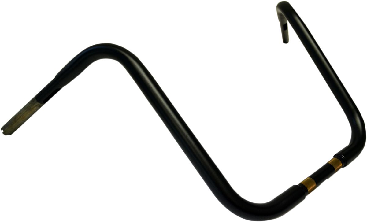HANDLEBAR APE HANGER TBW BUFFALO TOURING 16" FLAT BLACK - Bild 2