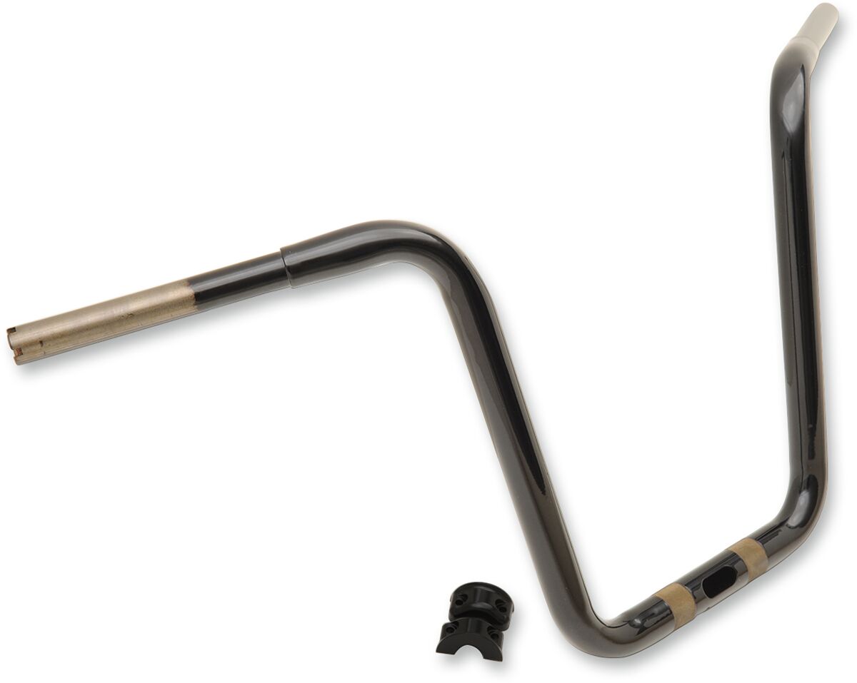 HANDLEBAR 1-1/4" APE HANGER 14" TOURING GLOSS BLACK - Bild 2