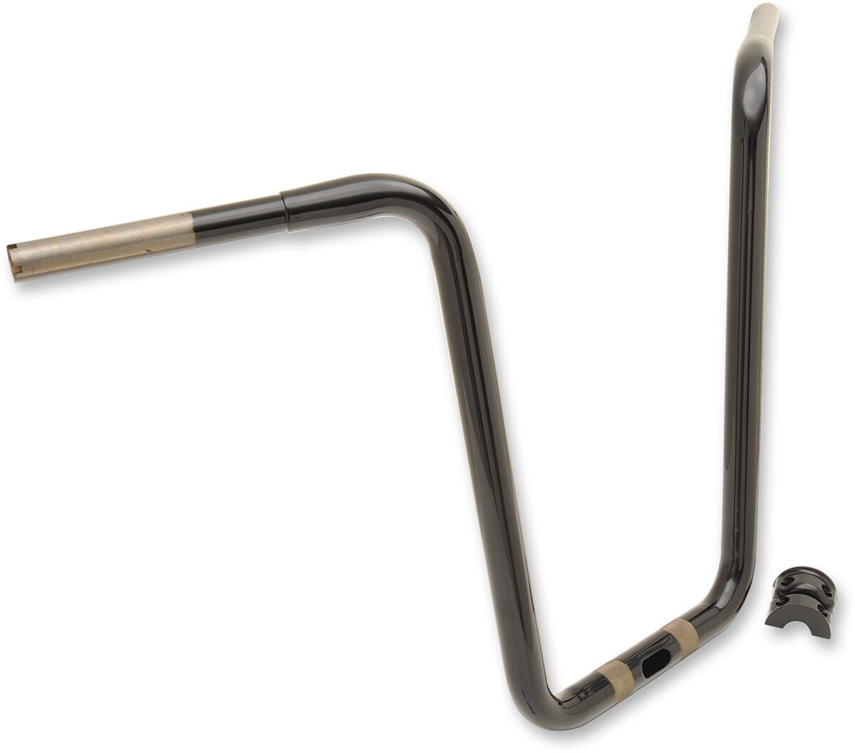 HANDLEBAR 1-1/4" APE HANGER 18" TOURING GLOSS BLACK - Bild 2