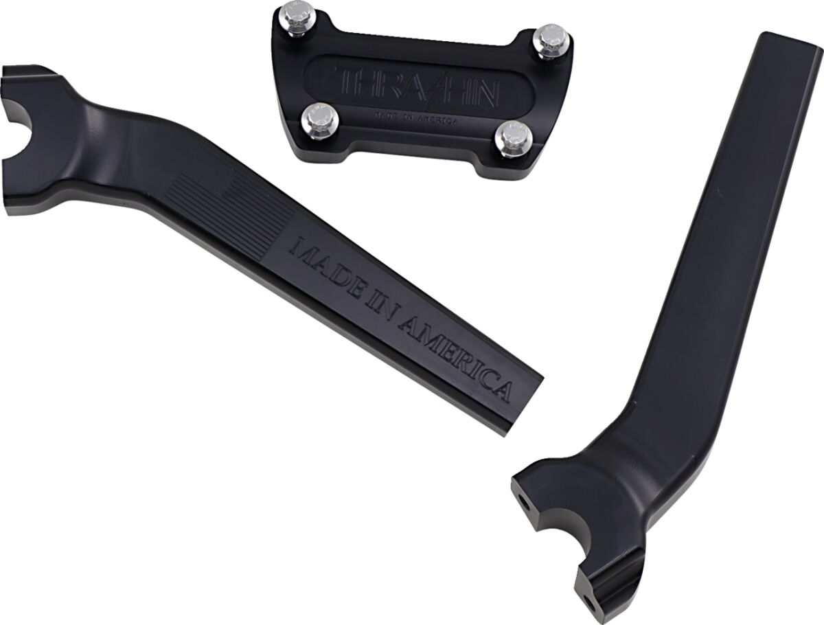 Black 9-1/2" Pullback Handlebar Riser - Bild 5