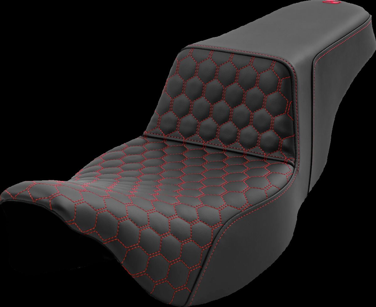 Step-Up Seat - Extended Reach - Red Stitch Flt