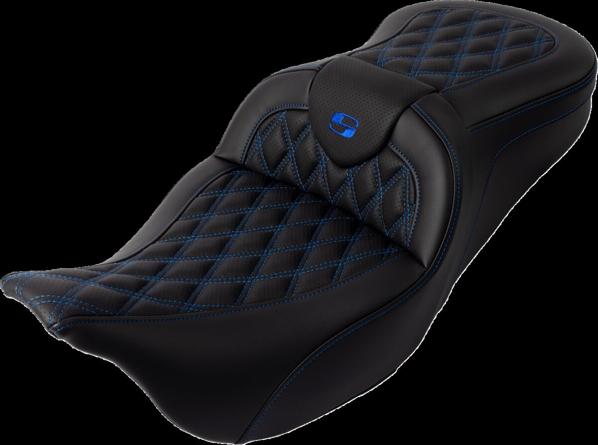 SEAT ROADSOFA LS W/BR BLUE STITCH Flt