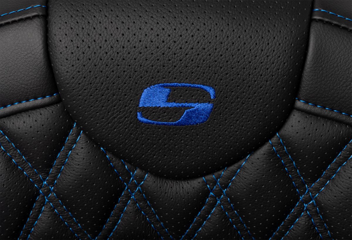 SEAT ROADSOFA LS W/BR BLUE STITCH Flt - Bild 5