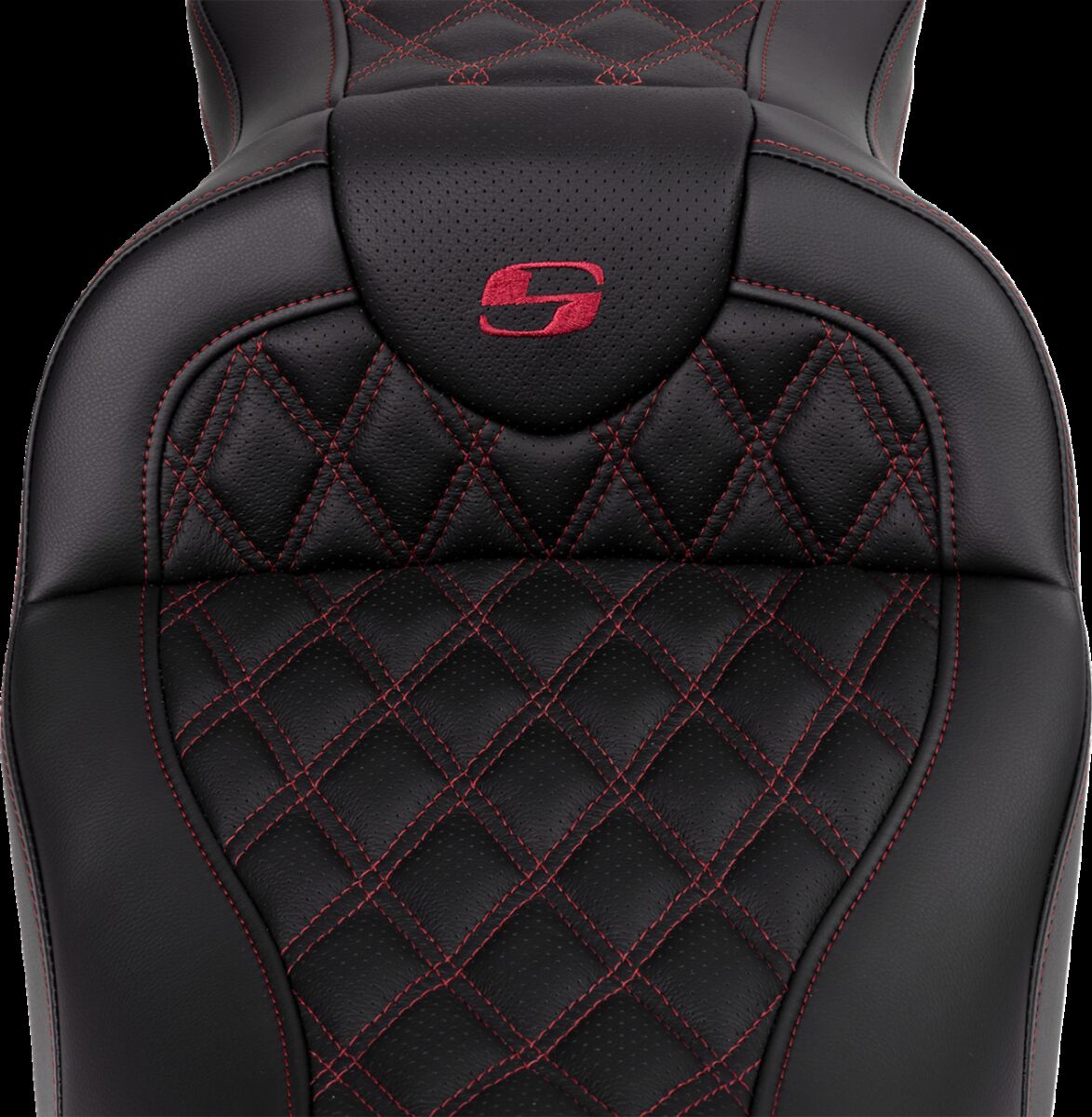 SEAT ROADSOFA LS W/BR BURGUNDY STITCH Flt - Bild 3