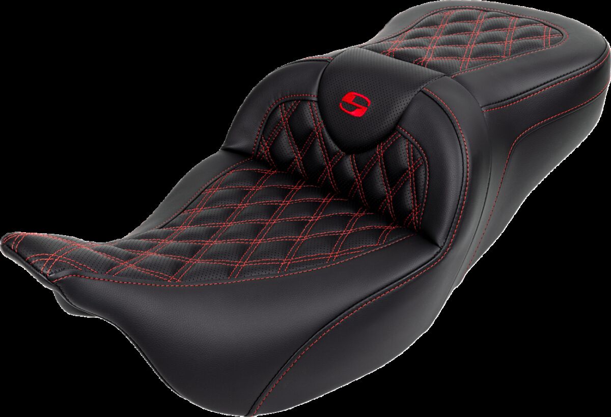 SEAT ROADSOFA LS W/BR RED STITCH Flt