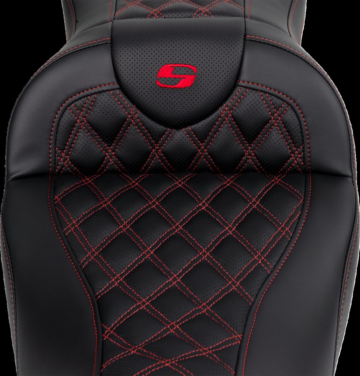 SEAT ROADSOFA LS W/BR RED STITCH Flt - Bild 2