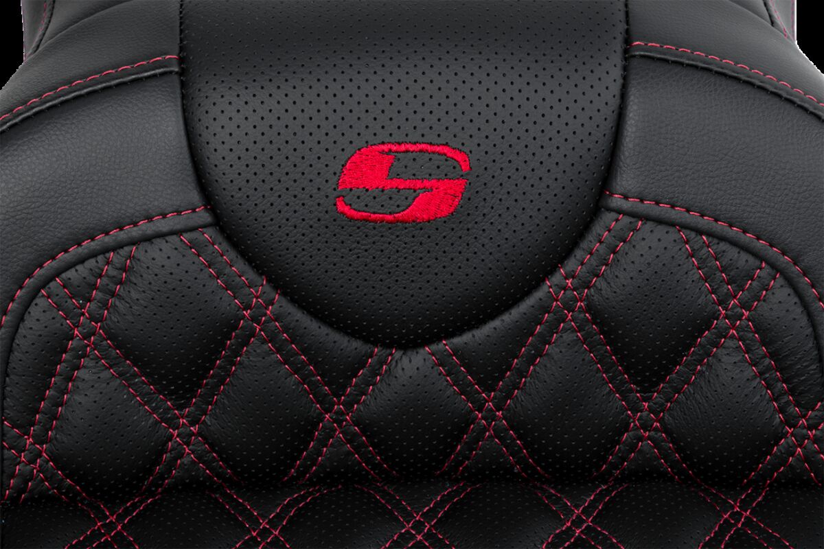 SEAT ROADSOFA LS W/BR RED STITCH Flt - Bild 3