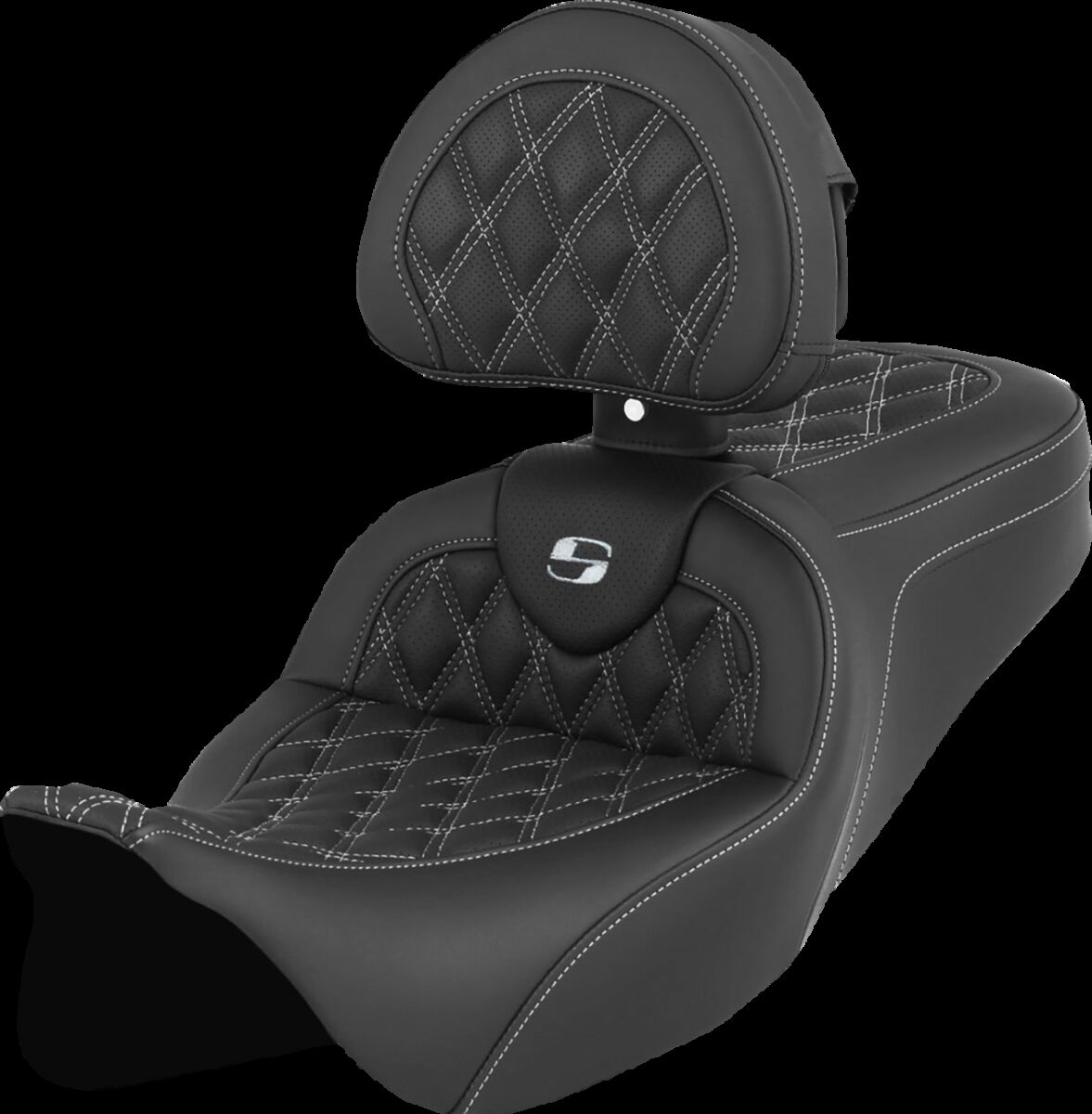 SEAT ROADSOFA LS W/BR WHITE STITCH - Bild 3