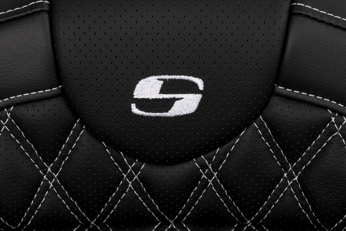 SEAT ROADSOFA LS W/BR WHITE STITCH - Bild 4