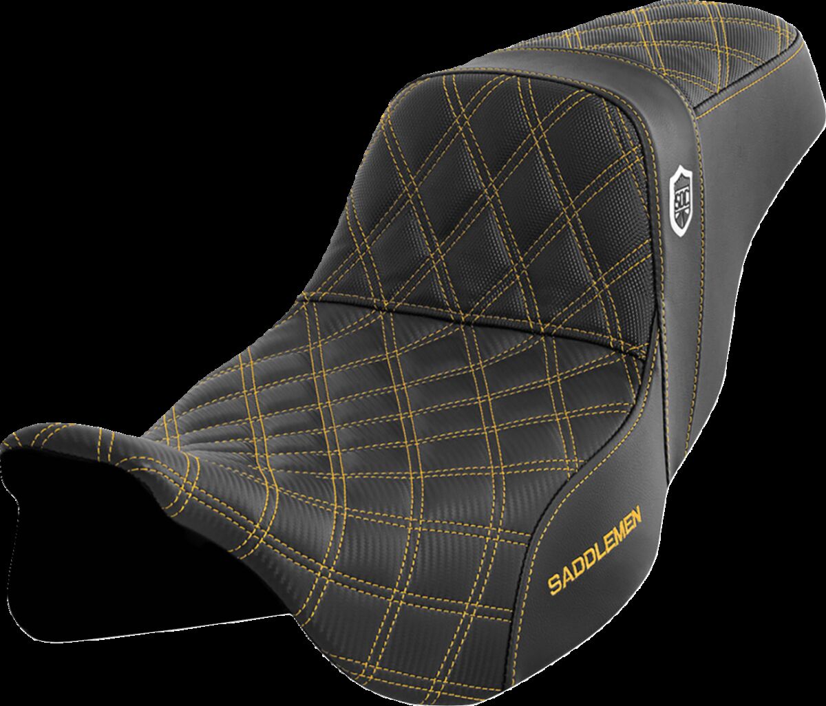 Pro Series SDC Performance Seat - without Backrest - Gold Stitch Flt