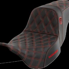 Pro Series SDC Performance Seat - without Backrest - Red Stitch Flt