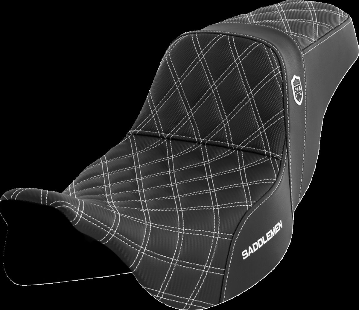 Pro Series SDC Performance Seat - without Backrest - White Stitch Flt
