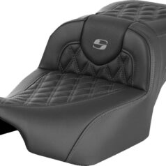 RoadSofa™ Seat - without Backrest - Lattice Stitch - Gray Stitch - Extended