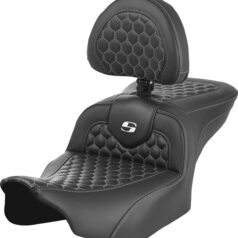 RoadSofa™ Touring 23+ - with Backrest - Honeycomb - White Stitch