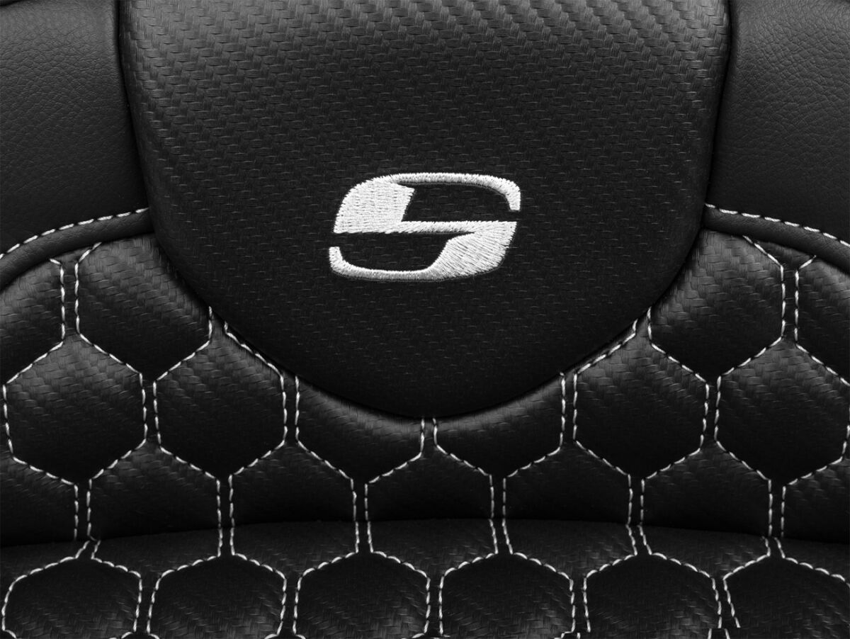RoadSofa™ Seat - with Backrest - Silver Stitch - Extended - Bild 5