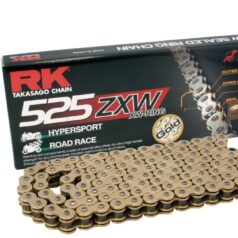GB525ZXW 110 LINK 525 XW-RING CHAIN / GOLD/BLACK / STEEL