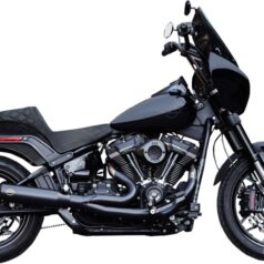 2-1 Qualifier - Race Svart - Softail 2018+