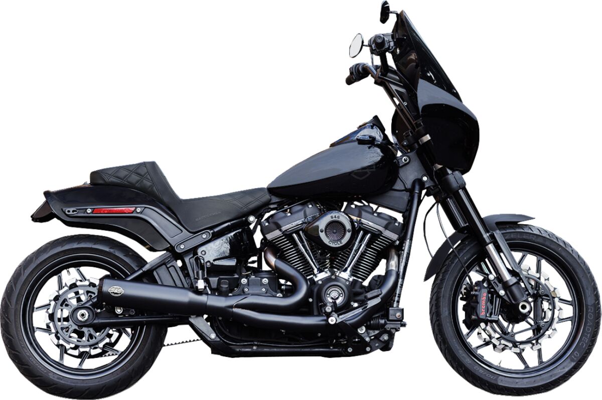 2-1 Qualifier - Race Svart - Softail 2018+