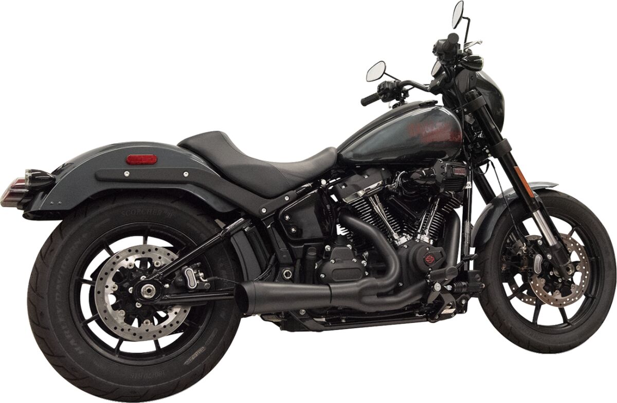 2-1 Short Ripper Svart - Softail 2018+ - Bild 2