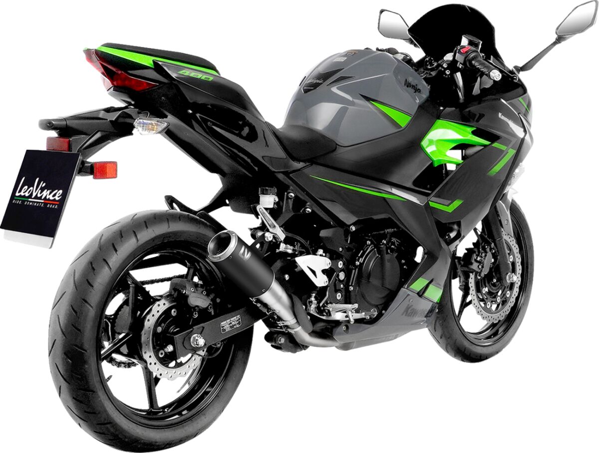 Mufler Corsa Svart- Kawasaki Ninja 400 - Bild 2