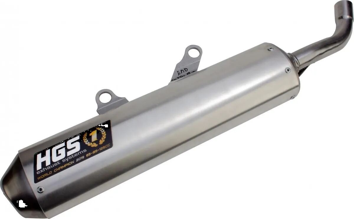 Silencer Rm250 06-08 Grey/stee