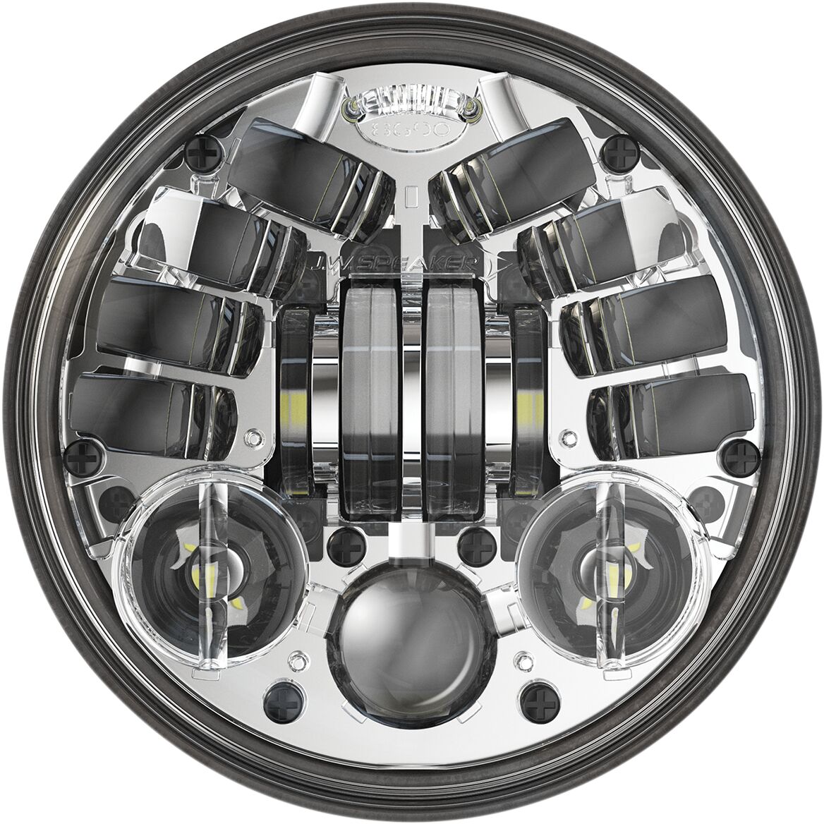 HEADLIGHTS LED ADAPTIVE 2 8690 14.5 CM (5.75'') CHROME - Bild 2