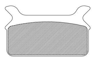 BRAKE PAD ORGANIC