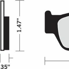 BRAKE PAD ORGANIC