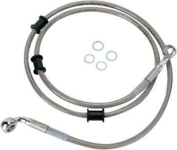 FRONT BRAKE LINE STAINLESS STEEL