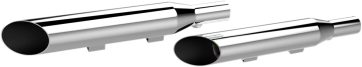 MUFFLERS 3" SLIP ON SLASH CUT CHROME
