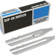 MUFFLERS SLIP-ON 4" SLASHDOWN CHROME