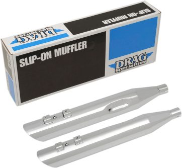 MUFFLERS SLIP-ON 4" SLASHDOWN CHROME