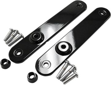 GLOSS BLACK TURN SIGNAL RELOCATION MOUNTS