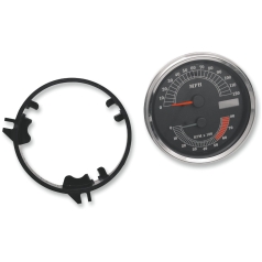 ELECTRONIC SPEEDO/TACHOMETER 5" 120MPH/ 8000RPM