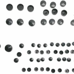 BOLT COVER KIT STANDARD BLACK