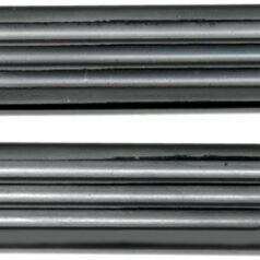 SADDLEBAG LATCH INSERT BALL-MILLED BLACK