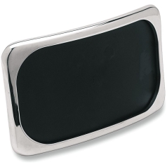 RADIUS LICENSE PLATE MOUNT 3-BOLT CHROME