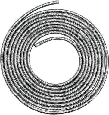 STAINLESS STEEL BRAIDED HOSE 1/4"X3'