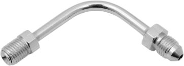 PIPE AN-3X3/8"-24 LARGE 90° CHROME
