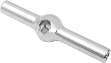 DUAL DISC TEE 3/8"-24 CHROME