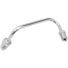 PIPE AN-3X3/8" 90°-120° CHROME