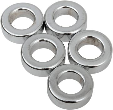 SPACER 3/8 X 3/4 X 1/4 CHROME