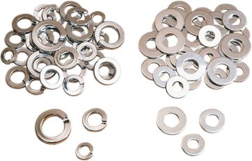 LOCK WASHER KIT CHROME