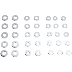FLAT WASHER KIT CHROME