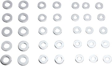 FLAT WASHER KIT CHROME