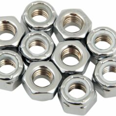 NYLON INSERT NUT 5/16-18 CHROME