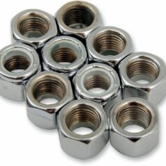 NYLON INSERT NUT 3/8-24 CHROME