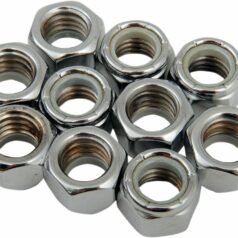 NYLON INSERT NUT 7/16-14 CHROME