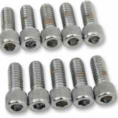 SOCKET-HEAD BOLT 1/4-20X0.625 KNURLED CHROME